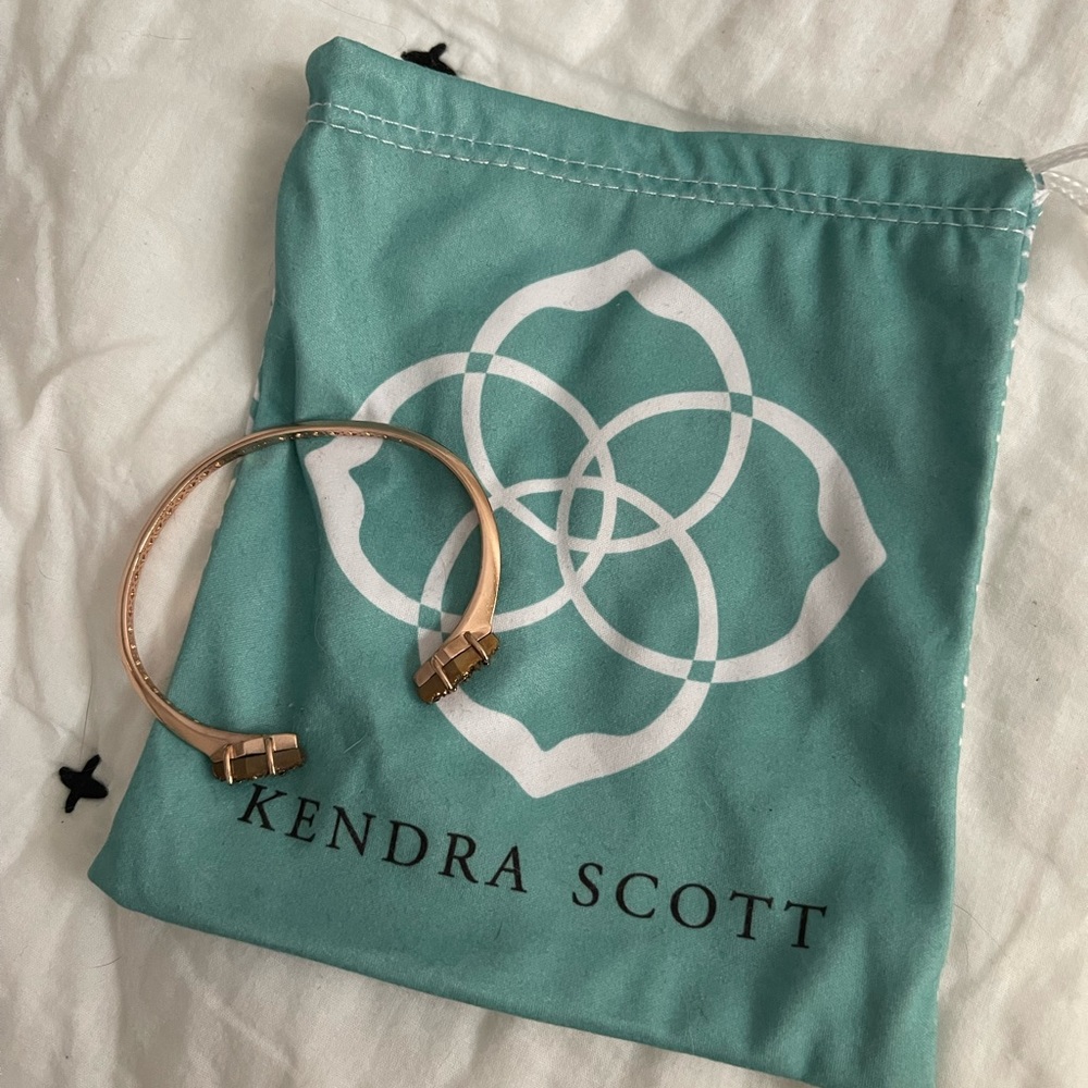 Kendra Scott Rose Gold Drusy Cuff